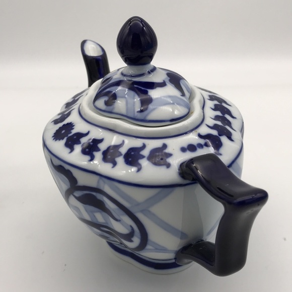 Bombay set of 2 Mug Coffee & Tea Windsor Cobalt & Tea Pot - Picture 8 of 9